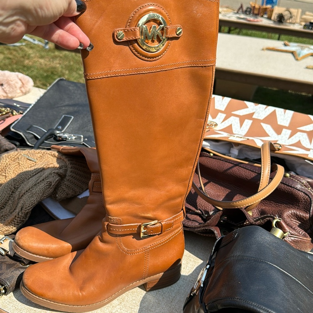 Gently used MK tall rider boots